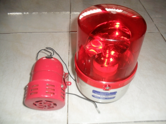 ไฟหมุน พร้อม ไซเรน