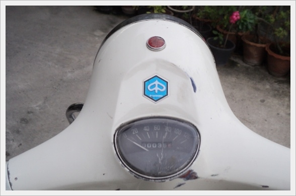 VESPA สปี๊นหัวกลมคอเล็ก อิตาลีแท้ๆครับ 37000 บาท