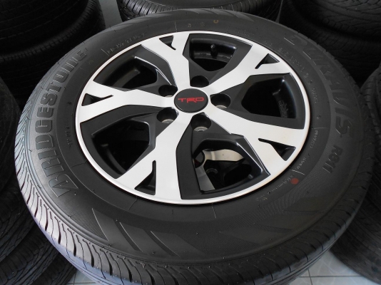 ขายล้อแม็ก Toyota vigo champ TRD ขอบ 16 พร้อมยางป้ายแดงปี 13/เทิร์นได้-ใส่ฟรีค่ะ ขายล้อแม็ก Toyota vigo champ TRD ขอบ 16 พร้อมยางป้ายแดงปี 13/เทิร์นได้-ใส่ฟรีค่ะ