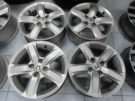 ขายล้อแม็กเปล่า honda city ขอบ 15 ลาย 5 ก้าน 1 ชุด/ถอด ถ่วง ใส่ฟรีค่ะ