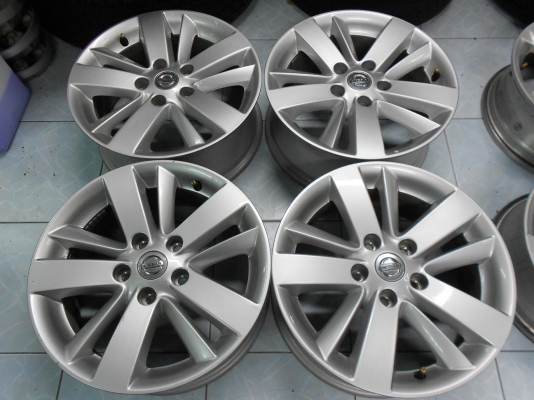 ขายล้อแม็กเปล่า Nissan Teana MC ขอบ 16 สภาพป้ายแดง 1 ชุด/ถอด ถ่วง ใส่ฟรีค่ะ