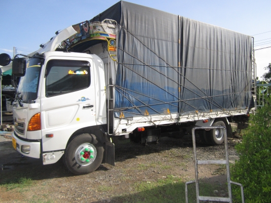 HINO-MEGA6ล้อสภาพสวยพร้อมใช้5.50เมตร