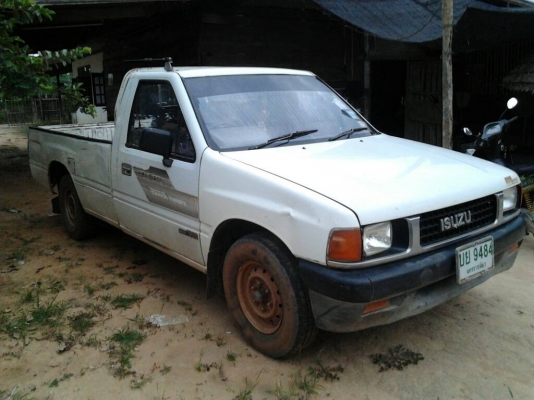 ISUZU TFR มังกรทอง SPARK EX 2.5 MT ปี 32 รถบ้านสภาพดีมากครับพร้อมใช้งาน เครื่องแห้งแรงดี ภายในเก๋งคอนโซลสวยครบ วิทยุเทป แอร์เย็น กระบะปูพื้นยางลายเนอร์ไม่มีผุกร่อน ช่วงล่างคัชซีสวยไม่มีผุ ยางสภาพดี 60\% พร้อมใช้งาน เอกสารทะเบียนครบพร้อมโอน ราคาต่อรองได้ครั