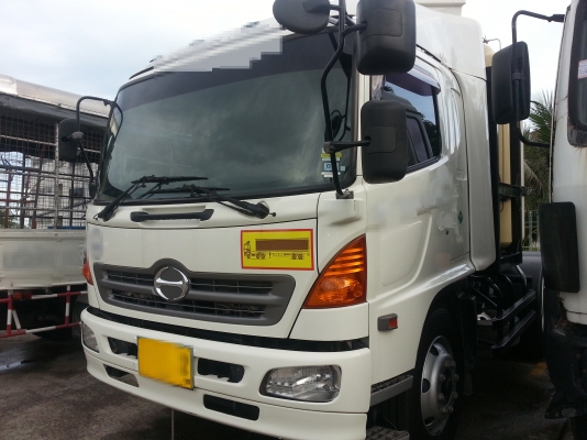 HINO MAGA FM 260 ติดแก้ส 10 ถัง ใช้งานน้อย มือเดียวออกห้างค่ะ