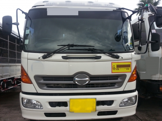 HINO MAGA FM 260 ติดแก้ส 10 ถัง ใช้งานน้อย มือเดียวออกห้างค่ะ