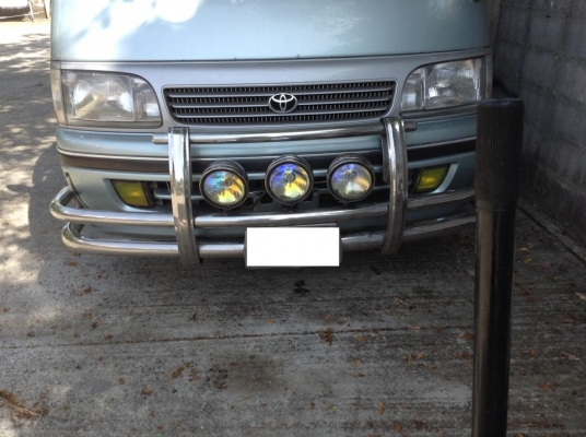 ขายสปอตไลค์ติดกันชนหน้ารถตู้