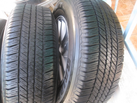 ขายล้อแม็ก vigo champ 17"x7.5" et30 6รู 139 + ยางปี 12 (081-3747940)