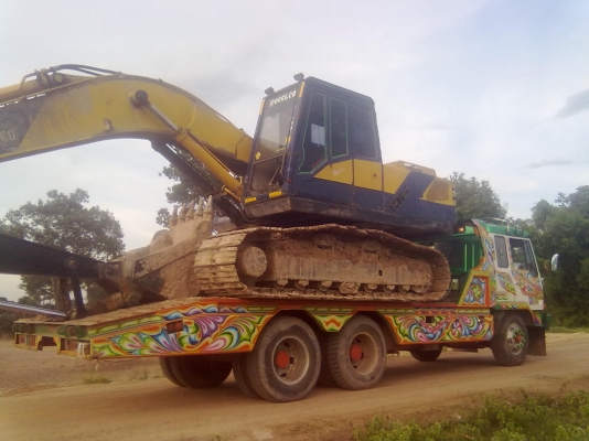 ขายรถเทลเลอร์ไอ้หลง+รถแบคโฮ200