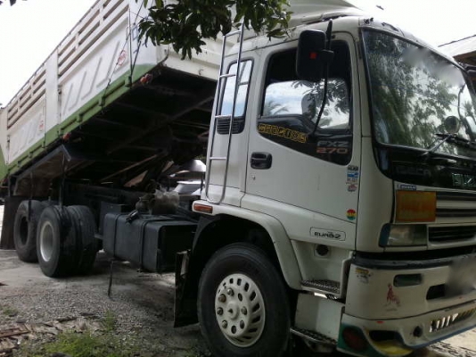 รถอิซูซุ 10 ล้อดั้ม  FXZ 270 แรงม้า ปี 47  ( ขายแม่ลูก )  สนใจติดต่อ 081 - 6079515