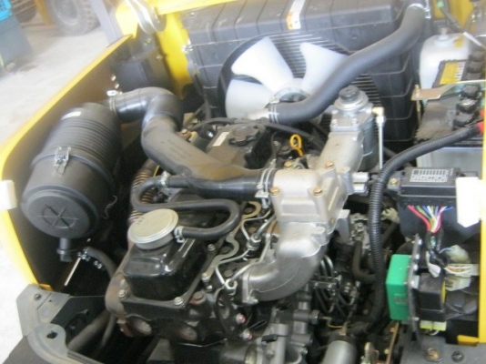 ขายรถฟอร์คลีฟท์ TCM FD25T3 เสา3 เมตรออโต้ ปี2011,87ชม. รถนอกนำเข้า ติดต่อ มานะ 085-9049669