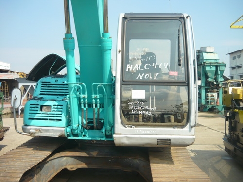 รถขุดKobelco SK120 ซุปเปอร์ รถเก่านอก สภาพสมบูรณ์ เพิ่งเหยียบถึงไทย