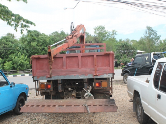 ขายหางพับไฮโดรลิค ติดรถ UD ขนาดใหญ่อุปกรณ์ครบชุด