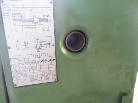 แท่นกลึง 7 ฟุต รุ่นหนัก 2 เพลา เกียร์บล็ออก กลึงเกลียวได้ ไม่ต้องเปลี่ยนเฟือง110,000