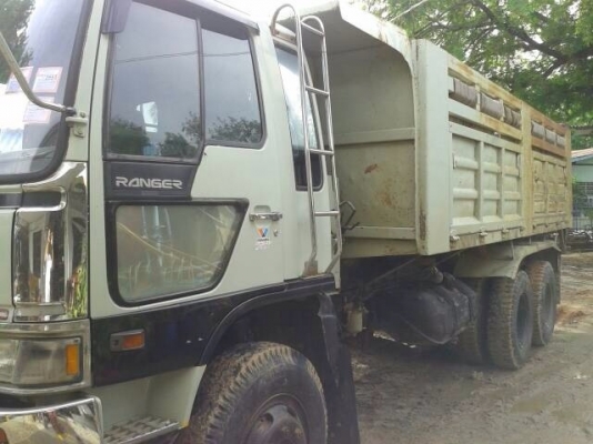 ขายรถบรรทุกสิบล้อดั๊มพ์ HINO 3H FM3HNLA-12559 เครื่อง HO7D เกียร์เดิม ยางใหม่ทุกเส้น ทะเบียนพร้อมโอน