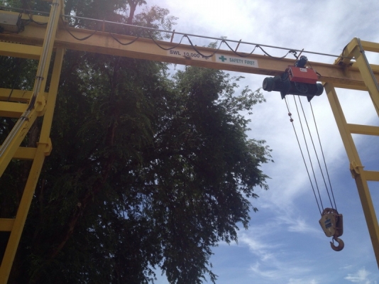 ขายเครนสนามขนาด 10ตัน 2 ตัว, 5 ตัน 2 ตัว ยี่ห้อ BlackBear พร้อมใช้ราคาไม่แพง