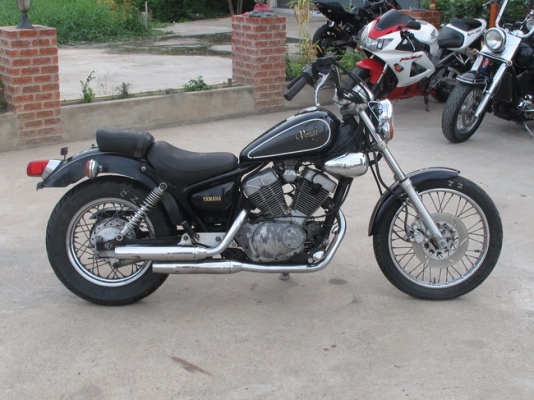 ...ขาย yamaha virago 250 ประกอบใหม่ มือ1 ของไทย อินวอยล์แท้ๆๆ แบตใหม่ พร้อมใช้