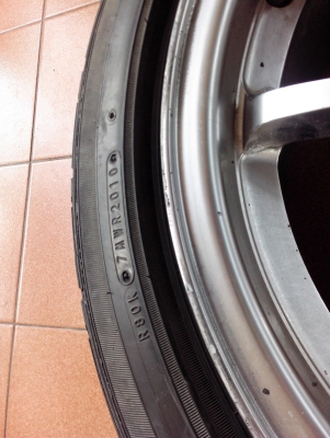 ขาย แม็ก 17 114 พร้อมยาง LM703 ปี 10