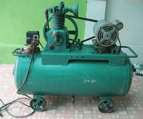 ขายด่วนปั้มลมญี่ปุ่นแท้ 1HP ยี่ห้อ K.K.KAWANISHI KIKAI