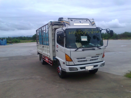 ขาย รถหกล้อ HINO MEGA FC 4J ยูโร 2 รถปี 48 รถสวย สภาพใหม่ทั้งคัน มีทะเบียนครบ.