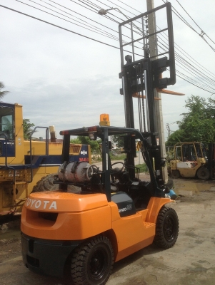 ขาย ฟอล์คลิฟท์ 3.5 ตัน TOYOTA 7FG35  รถเก่าญี่ปุ่น