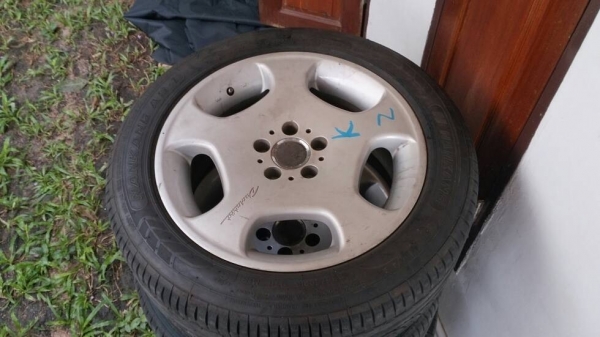 ยาง Nankang AS1 235/50/18 ปี11 ยาง Nankang AS1 235/50/18 ปี11