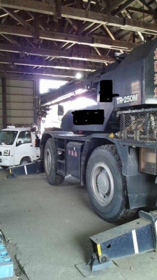 เครน TR205M-5 เก่านอกไม่เคยใช้งานในไทย สนใจติดต่อสอบถามได้เลยค่ะ 087-3310254 เจี๊ยบค่ะ