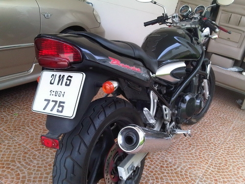 ขายSUZUKI BANDIT VC400cc.ฝาแดง97ท้ายปลาวาฬ ทะเบียนสวยแท้โอนกรมขนส่ง77000บ.