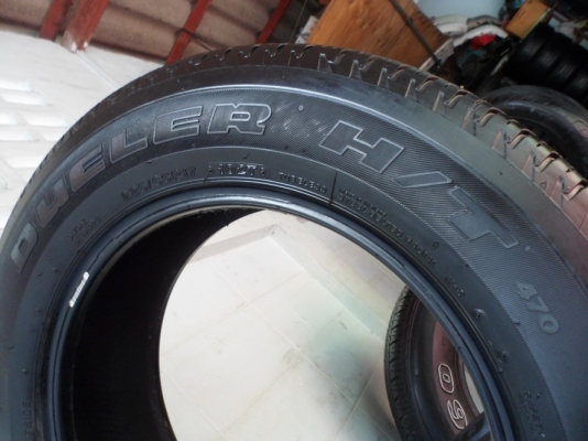 225/65/17"(4เส้น =4,500บ.)ยางปี11ดอกเยอะBRIDGSTONE.DUELER H/T(0611)
