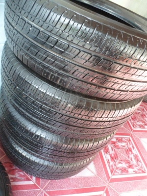 225/65/17"(4เส้น =4,500บ.)ยางปี11ดอกเยอะBRIDGSTONE.DUELER H/T(0611)