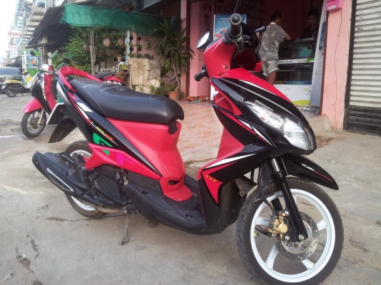 ขาย YAMAHA MIO125 รถปลายปี2012 ใส่ล้อแม็ก โชคแก๊ส ไม่เคยล้ม มือเดียวป่ายแดง งดต่อรองคับ