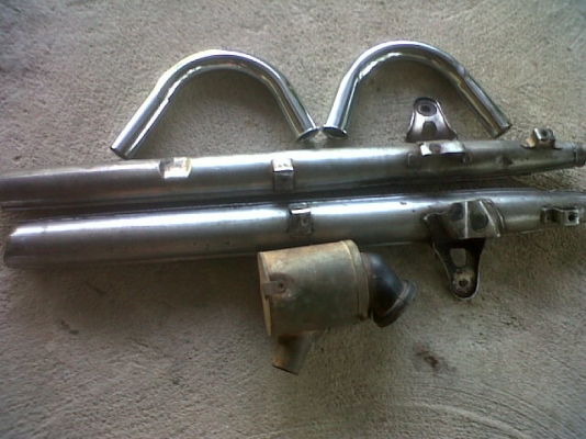 ขายอะไหล่K125 ท่อแท้ คอท่อ กรองอากาศแท้ สวยๆ