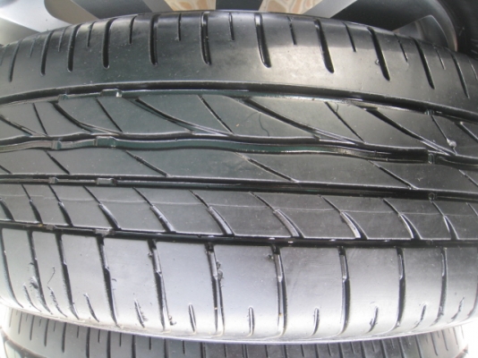 ขายล้อแม็ก Suzuki swift 16"x6" et45 4รู100 +ยางปี12  (081-3747940)