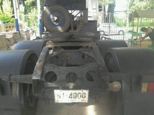 รถดัมพ์หัวลาก UD454 320 แรง สองคาน สามมิตร พร้อมหางพื้นเรียบ รถดัมพ์หัวลาก UD454 320 แรง สองคาน สามมิตร พร้อมหางพื้นเรียบ