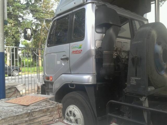 รถดัมพ์หัวลาก UD454 320 แรง สองคาน สามมิตร พร้อมหางพื้นเรียบ รถดัมพ์หัวลาก UD454 320 แรง สองคาน สามมิตร พร้อมหางพื้นเรียบ