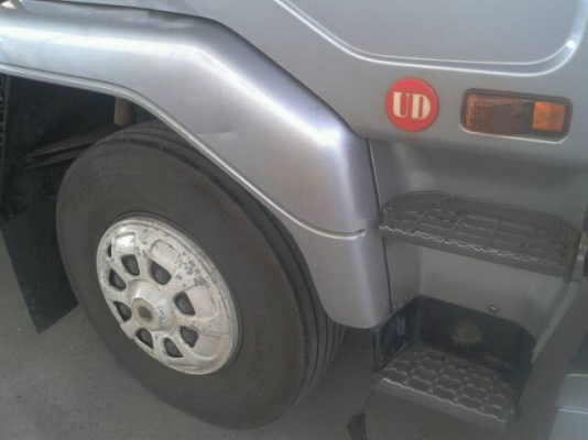 รถดัมพ์หัวลาก UD454 320 แรง สองคาน สามมิตร พร้อมหางพื้นเรียบ รถดัมพ์หัวลาก UD454 320 แรง สองคาน สามมิตร พร้อมหางพื้นเรียบ