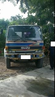 10 ล้อดั้ม Isuzu Rock 240 หัวขาว ทำแลบลาย เครื่องเดิม คัชซีสวย สภาพสวย