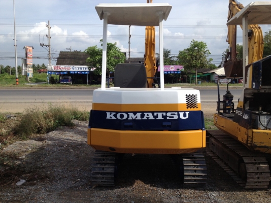 ขายรถแบคโฮล KOMATSU PC20-6 ทำสีใหม่ นำเข้า มือสองจากญี่ปุ่นแท้ๆ