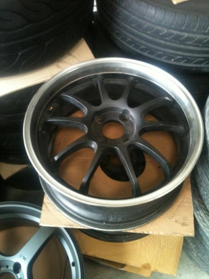 ขายล้อแม็กขอบ17 Advan RZ-1 กว้าง7 4/100  สาพสวย เก่าเก็บ ถูกๆ 8000.-