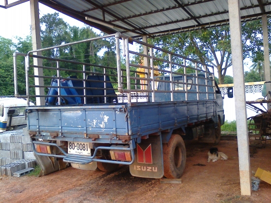 ISUZU TL85 กะบะยาว 4.3 เมตรพร้อมคอกแปปอย่างงาม ภายในสวย