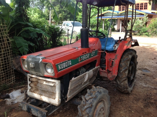 ปัญญาแทรคเตอร์มาแล้ว...จัดมาให้ครับ คูโบต้า L 1802 DT  พร้อมผาน 5x20