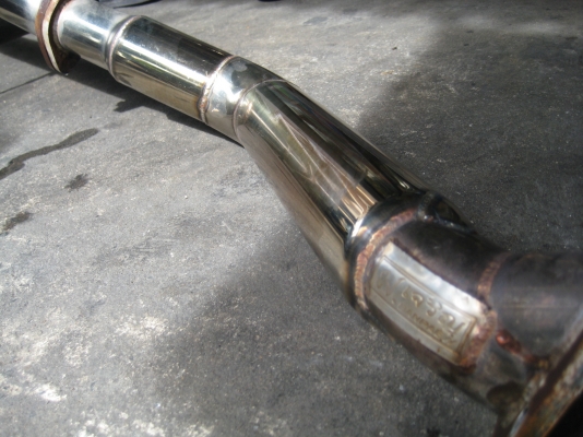 ขายท่อไอเสีย ม.เจริญบ้านแพ้ว สแตนเลส สภาพ 90\%