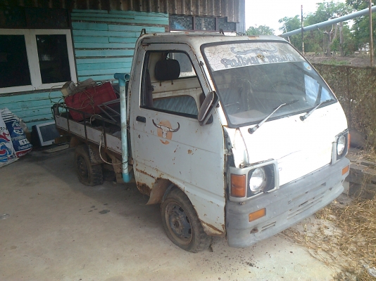 ขายกระป๊อโฟรวิลติดแก๊ส ปกติรถขี่ได้แต่จอดนานจอดในร่ม เอาไปเติมลม ใส่แบต เติมน้ำมันขี่กลับบ้านได้เกียร์ใช้ได้ครบขายสภาพตามรูป