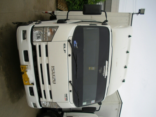 ขายรถอีซูซุ 6ล้อ NPR 130แรงม้า CNG (โรงงาน)4.9ม.ตู้แห้ง3บาน