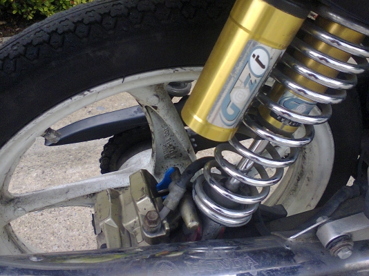 Honda wave 125s ดิสหลัง