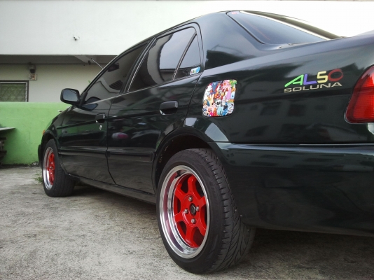 ขายล้อ TE37V สีแดงขอบเงา... ขายล้อ TE37V สีแดงขอบเงา...