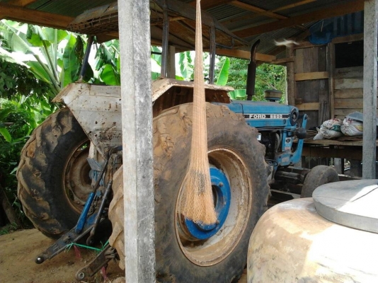 FORD 77 เครื่อง T1 อุปกรณ์ครบครัน มีใบมีดดันหน้า ผานพรวนดิน 3 ผานพรวนดิน 7 และหางโรยขี้ไก่ สภาพดีทุกชิ้นพร้อมใช้งาน เครื่องแน่นแรงดีแห้งดีทั้งคันไม่มีแตกซึ่ม ช่วงล่างยางสภาพดี 60\% พร้อมทำงานได้เลย เอกสารเล่มทะเบียนครบ ราคาต่อรองได้ครับ