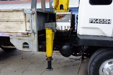 ขายหกล้อ ไอหลง ติดเครน 3 ตัน 3 ชัก เครนเก่าญี่ปุ่น ปรัดสภาบเรียบร้อย