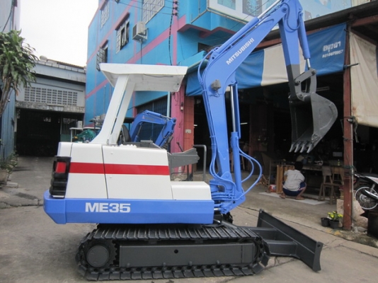 ขาย รถขุดเล็ก MITSUBISHI รุ่น ME35 แทร็กเหล็ก มือสองญี่ปุ่น