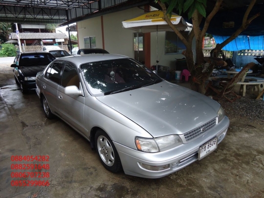 ขาย Toyota corona ท้ายโด่ง สีบรอนซ์เงินสวยๆ ราคา 135,000 บาท +++++++++