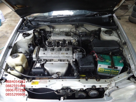 ขาย Toyota corona ท้ายโด่ง สีบรอนซ์เงินสวยๆ ราคา 135,000 บาท +++++++++